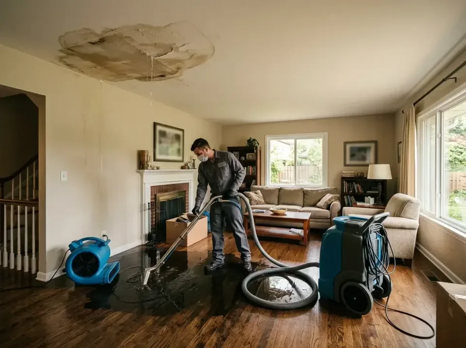 attic-pipe-burst-ceiling-drip-008 — frequently asked questions, Water Damage Restoration & Carpet Care in Coconut Creek, FL